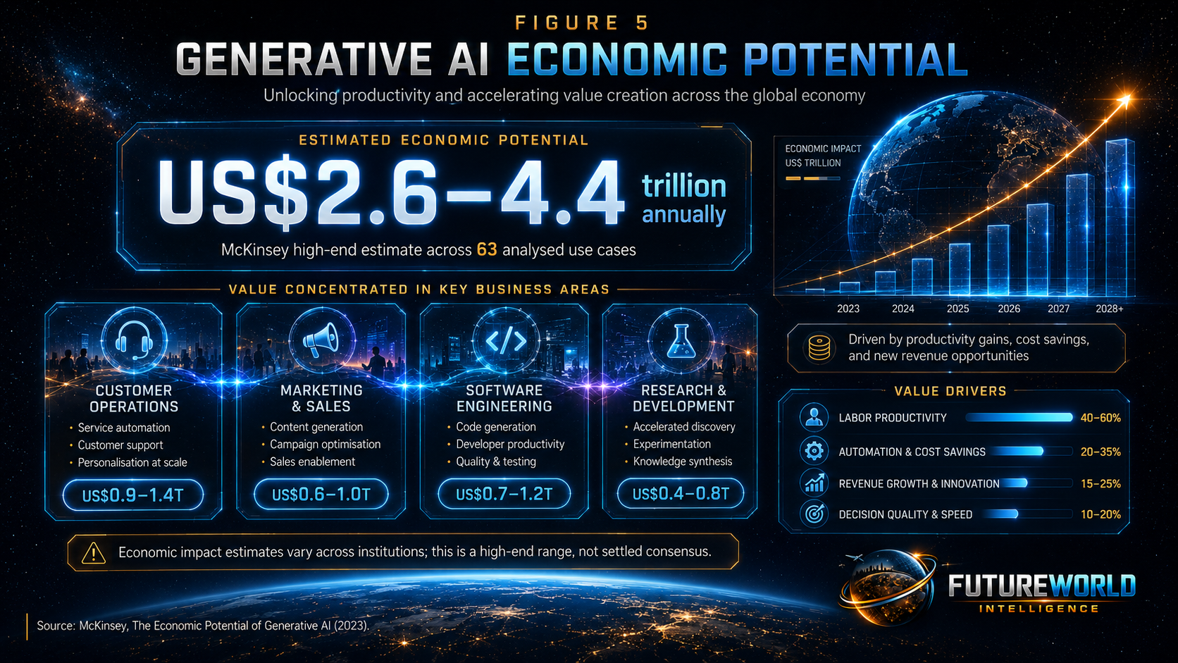 Generative AI economic potential