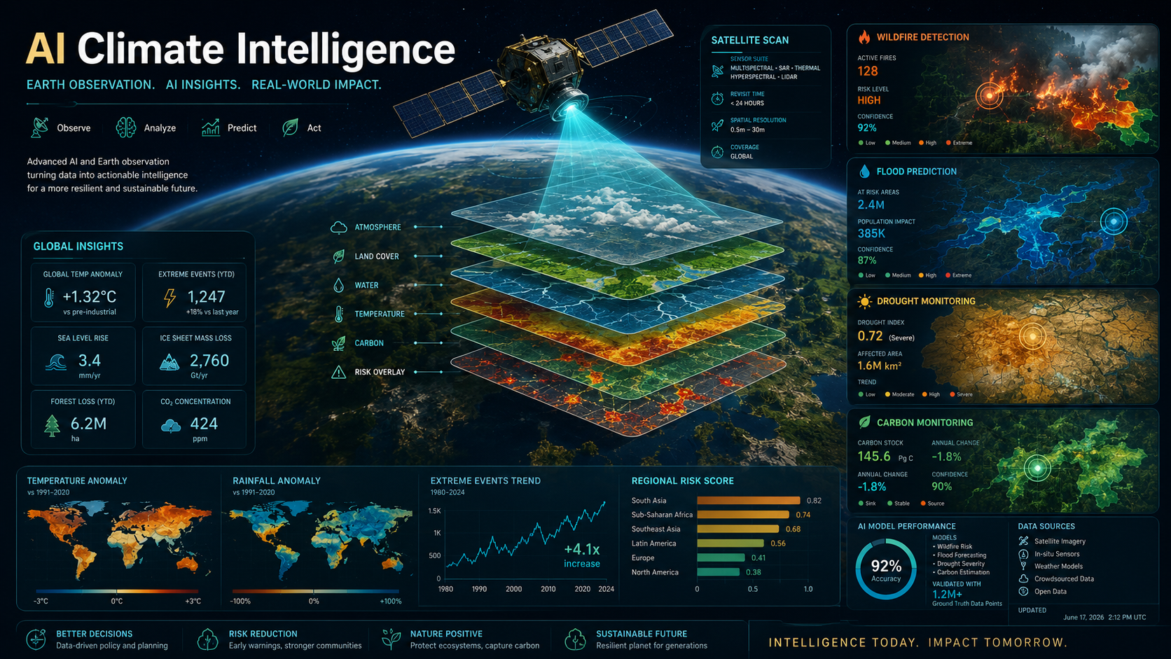 AI for climate intelligence