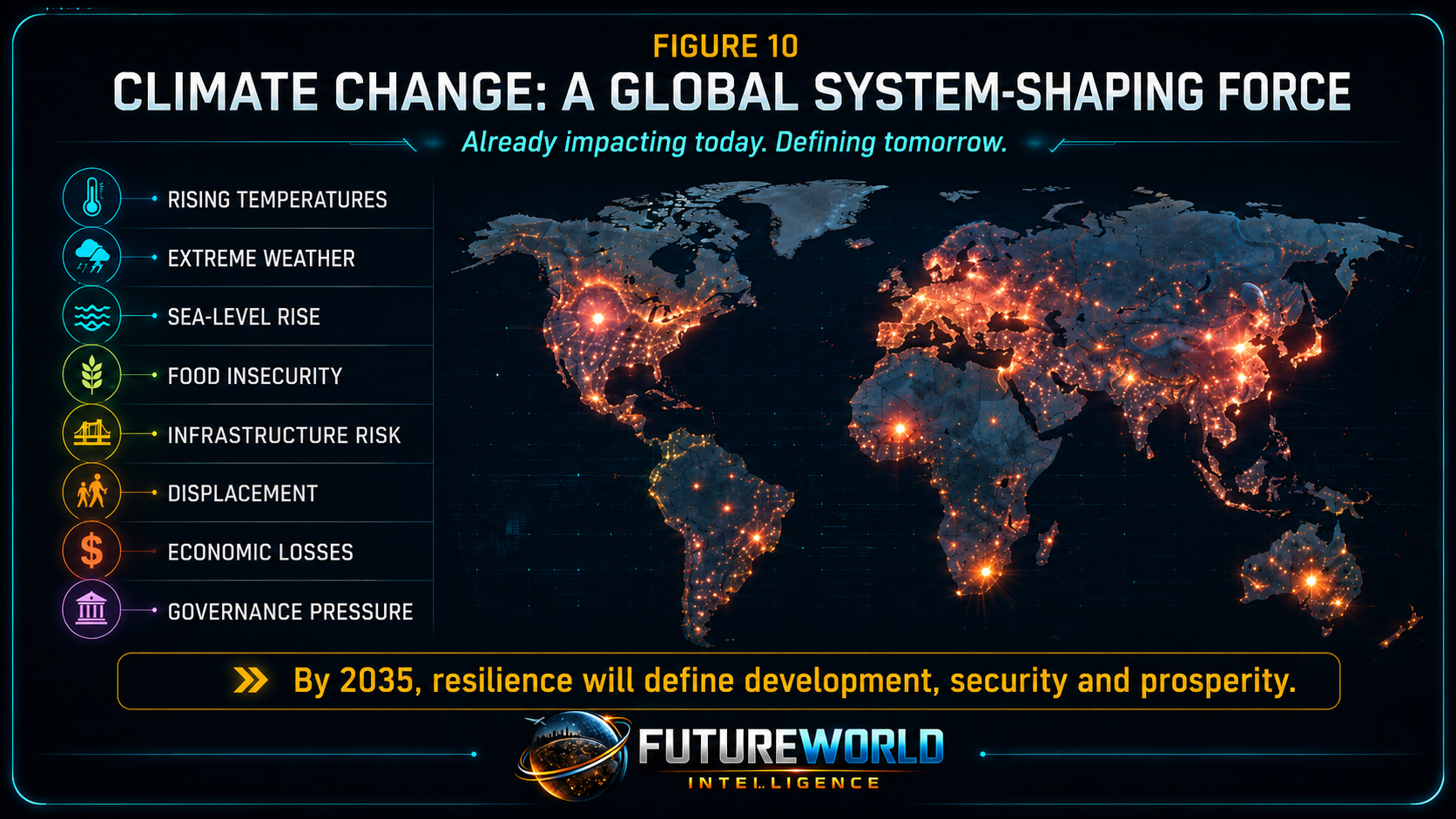 Climate change as a global system-shaping force