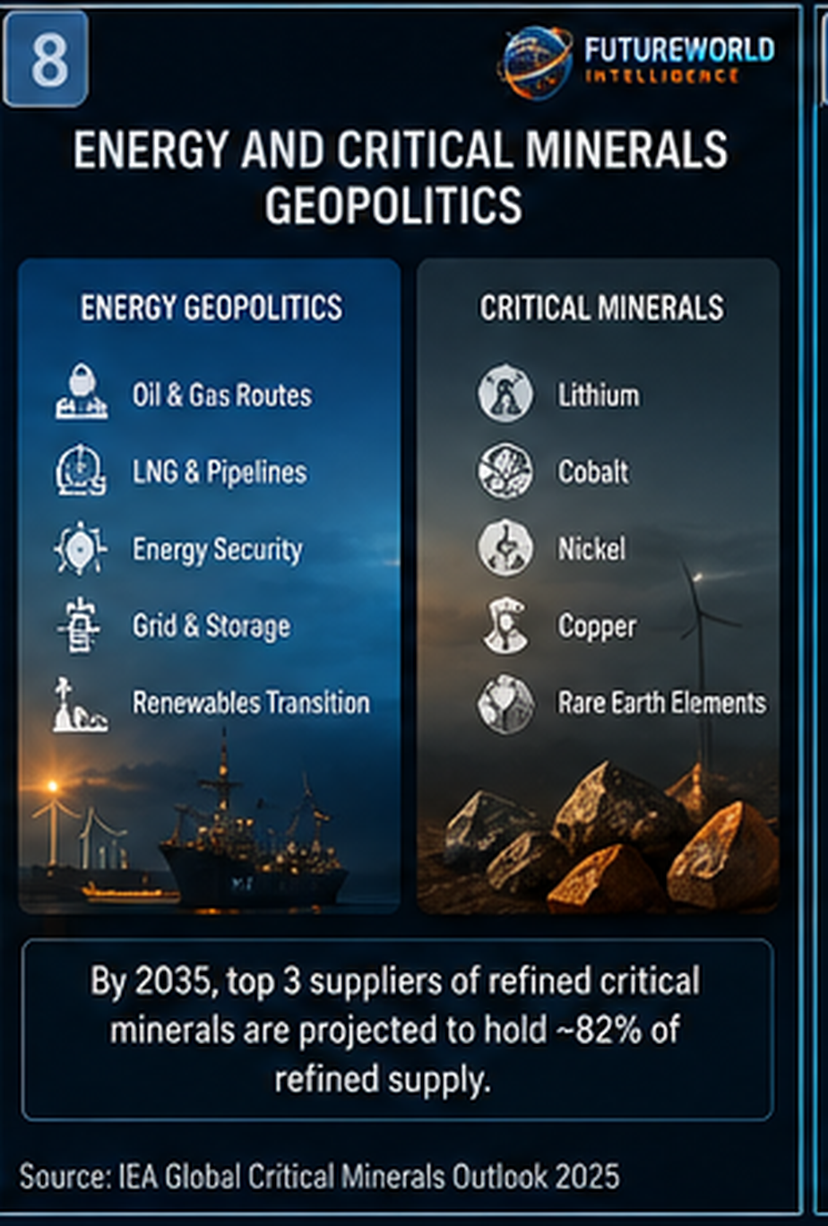 Energy and critical minerals geopolitics