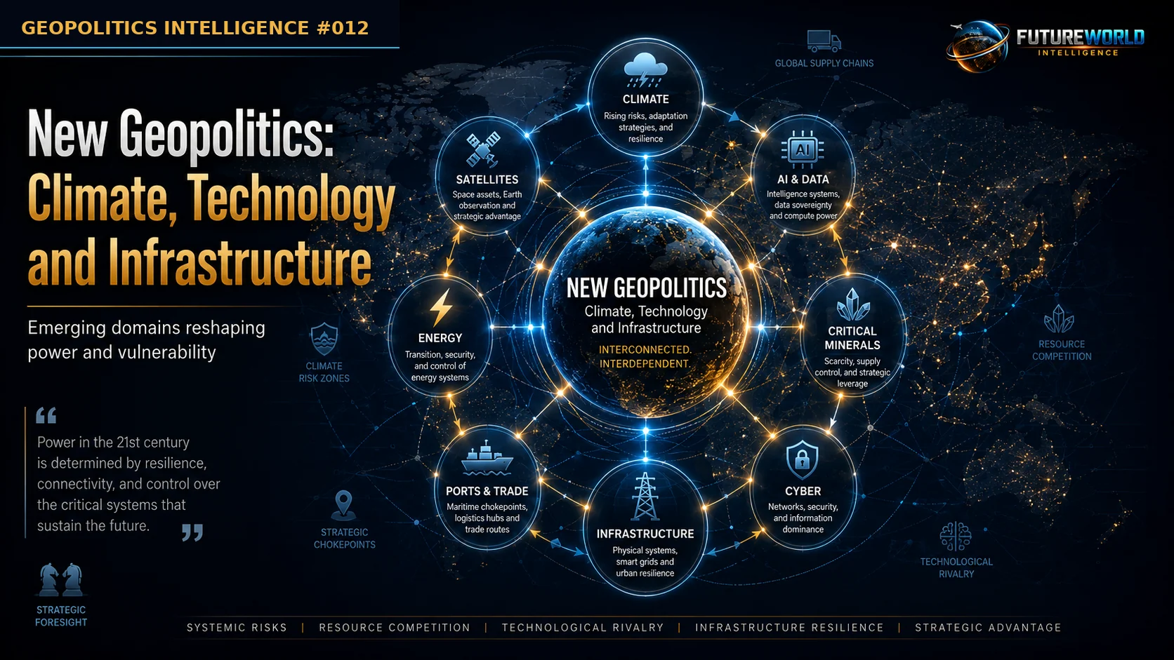 New geopolitics visual map