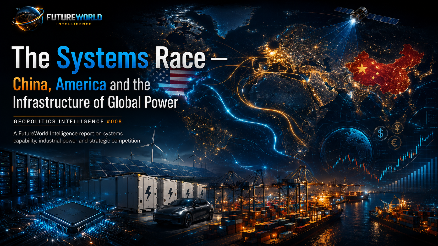 The Systems Race report cover visual